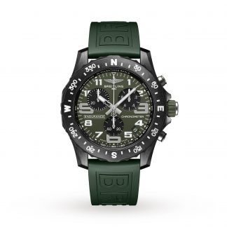 Breitling Endurance Pro 44mm Mens Watch Green - The Watches of Switzerland Group Exclusive X823106B1L1S1
