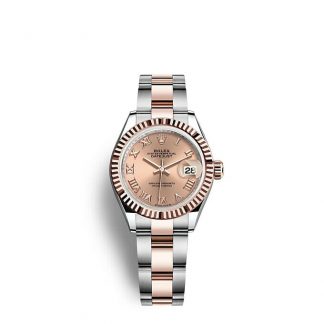 Rolex Lady-Datejust Oyster 28 mm Oystersteel and Everose gold m279171-0026